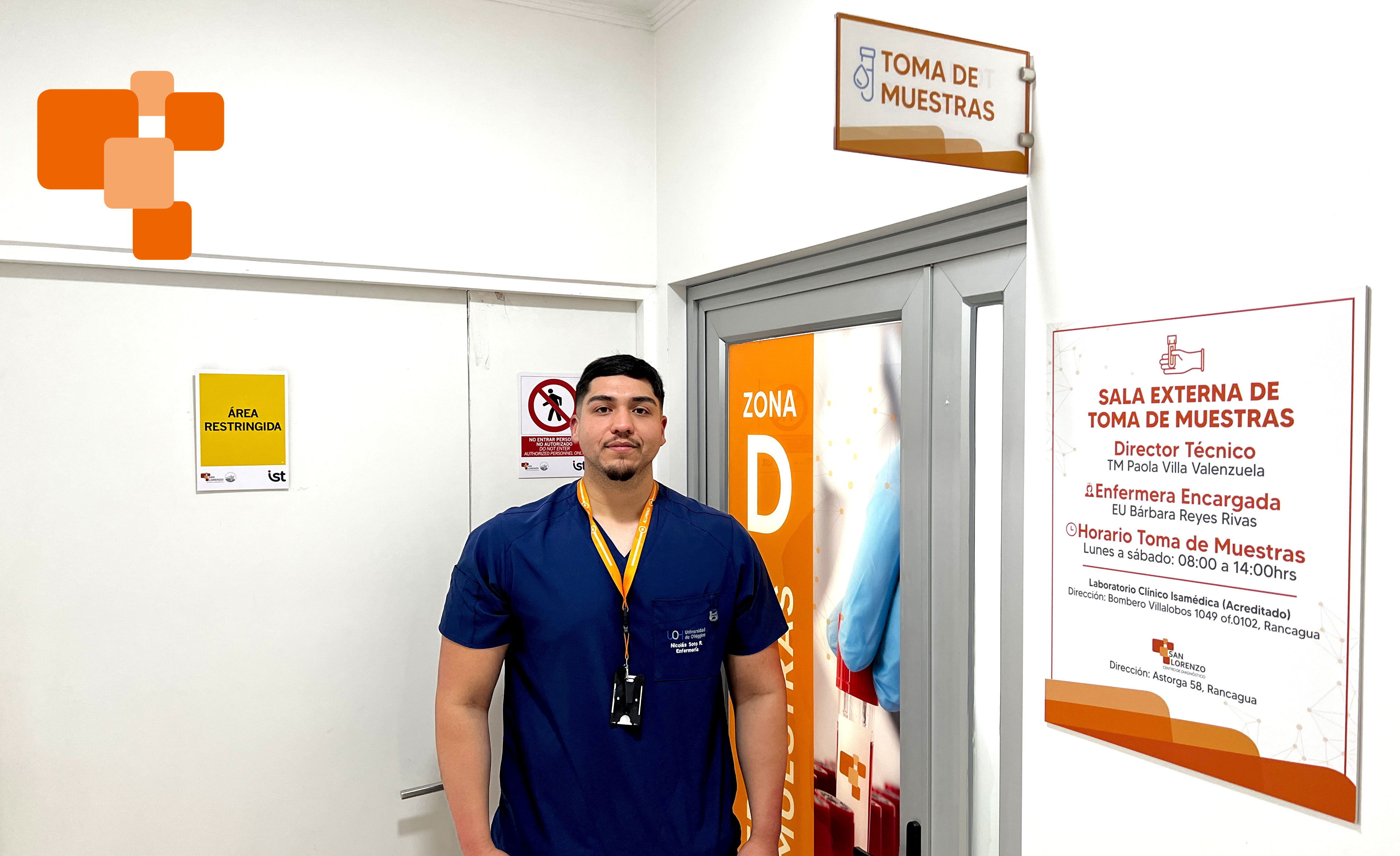 Enfermero interno de la Universidad O'Higgins