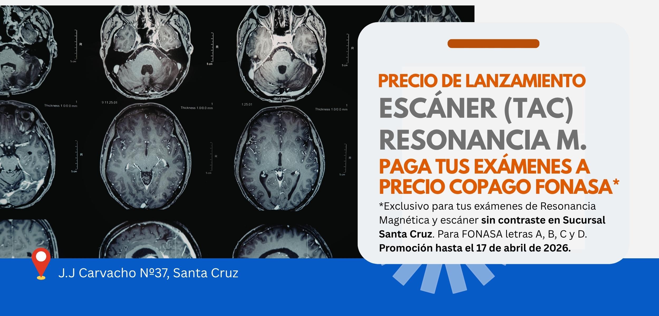 Exámenes Santa Cruz, Chile